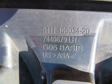 фото thumb №14, Решітка ліва bmw x5 g05 2018- 51117449679