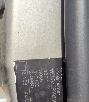 фото thumb №11, Opel vectra c 02r дзеркало праві 5 pin колір z158 24436147 eur