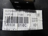 фото thumb №7, Лічильник skoda fabia ii 2 1.9 tdi bls 5j0920810c