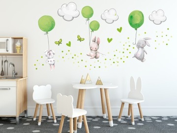 НАКЛЕЙКИ НА НАСТЕННЫЕ ШАРЫ BUNTS 50x100см KR8