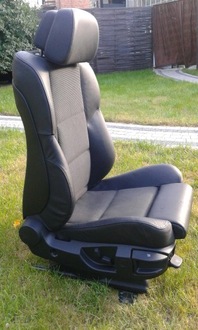 фото thumb №5, Сидіння праві m набір bmw e60 - напівшкіра електрика