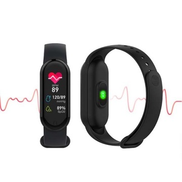 СПОРТИВНЫЙ РЕМЕСЛ SMARTBAND SMARTWATCH ЧЕРНЫЙ