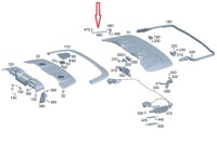 Mercedes-benz cle a236 привід кришки дах a2367507100 Зі Шроту, фото thumb