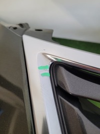 фото thumb №5, Lexus nx i 1 рестайлінг бампер перед переднє решітка радіатора решітка радіатора решітка оригінал