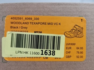 Трекинговые туфли Jack Wolfskin TEXAPORE 10K MID 33