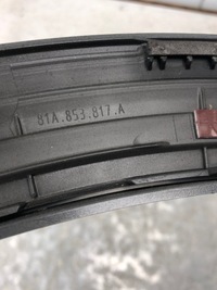 фото thumb №8, Молдинг крила лівий задня audi q2 81a853817a