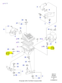 фото thumb №6, Втулка, фильтр воздуха ford ranger oem номер 4000396