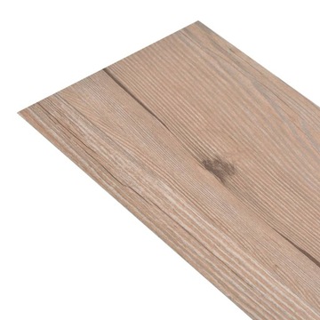 SAMOPRZYLEPNE PANELE PODŁOGOWE PVC 2,51M² 2 BRĄZOWY DĄB