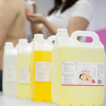 OLEJ DO MASAŻU CAŁEGO CIAŁA BALSAMIQUE OLIWKA DO MASAŻU MALINA 5000ml