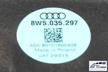 фото thumb №7, Audi a4 sedan динаміки + підсилювач bang 8w 15-8w0035223a 8w5035412a 8w5035