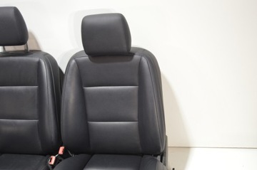 фото thumb №8, Сиденья mercedes w221 рестайлинг чёрные кожа