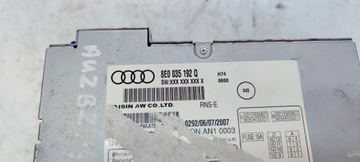 фото thumb №6, Радио audi навигация plus audi a4 b6 b7 8e0035192q раскодированный