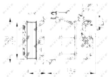 фото thumb №10, Nrf 32463 компрессор, кондиционер