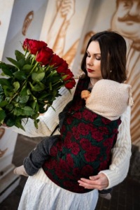 Слинг Qusy 2.0 Любила розы из тенселя