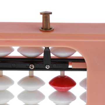13 Шифров Перль Бланш Comptage Cadre Ancienne Calculatrice Abacus