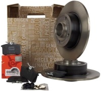 фото thumb №13, Оригінальний номер renault гальмівні диски+ гальмівні колодки задня renault twingo