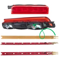 Вкладыш модуль led к фара стоп к vw caddy 2004 - 2k0945087g 2k0945087f Доставка, фото thumb