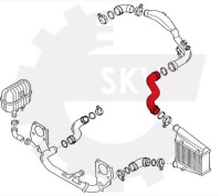 Шланг труба інтеркулер audi a4 b6 1.9tdi Оригінал, фото thumb