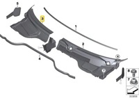 фото thumb №2, Mini r55 clubman r56 hatch r57 cabrio оригинальная защита жабо правая