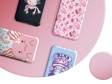 Случай для Xiaomi Redmi Примечание 8 Pro Patters Axolotl Axolotl с корпусом аксолотла