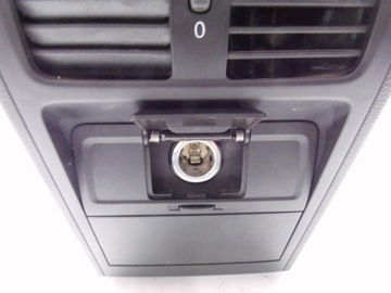 фото thumb №8, Підлокітник ґрати повітропровід vw passat b6 b7 cc 3c8 шкіра чорна оригінал