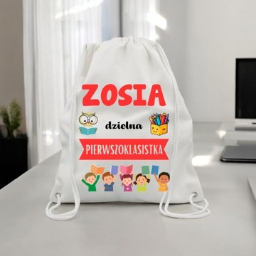 PLECAK WOREK NA BUTY KAPCIE MOCNY GRUBY PREMIUM DO SZKOŁY PASOWANIE UCZNIA#