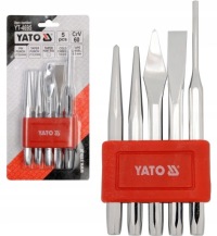 НАБОР ИНСТРУМЕНТОВ ДЛЯ ПЕРФОРАТОРА И ЗУБИЛА YATO 5 ПРЕДМЕТОВ YT-4695