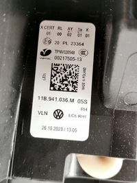 фото thumb №9, Фара лампа права передня full full led vw id.4 11b941036m