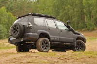 фото thumb №10, Бампер заднє сталевий toyota land cruiser 125 more 4x4