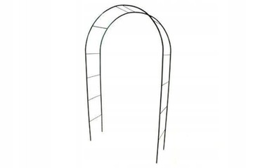 DUŻA PERGOLA OGRODOWA na pnącza ŁUK METALOWA 2,4m x1,40m NA KWIATY RÓŻE