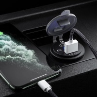 фото thumb №8, Зарядний пристрій woltomierz панель usb qc3.0 + pd usb c швидкі заряджання 63w