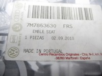 фото thumb №9, Значок эмблема seat alhambra зад 7m7853630frs