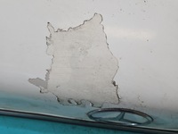 фото thumb №7, Крышка багажника задняя mercedes 123 sedan белый