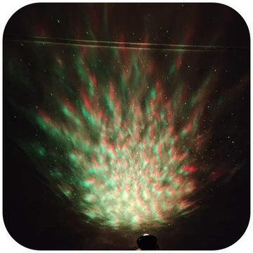 PROJEKTOR GWIAZD NIEBA LAMPKA NOCNA LED USB C RZUTNIK DLA DZIECI RGB +PILOT