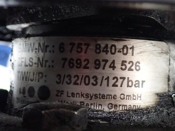 фото thumb №8, Насос усилителя оригинал 6757840 bmw x5 i e53 3.0i m54 306s3 03r