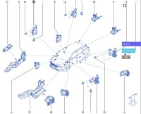 фото thumb №14, Петля двері правих передніх верхній renault austral 804005861r