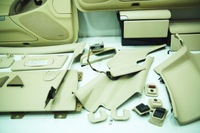 фото thumb №10, Сиденья сиденье коврик обивка бардачок бежевый 205a mercedes sl r230