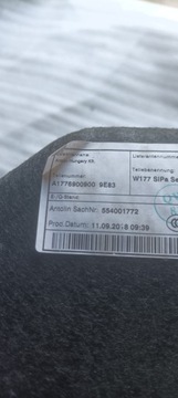 фото thumb №6, Mercedes w177 a клас боковина багажника оббивка лівий правий