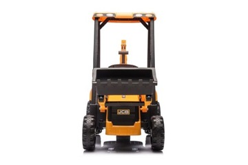 Аккумуляторный экскаватор JCB с желтым ковшом