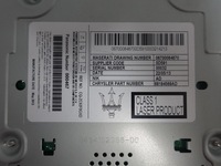 фото thumb №7, Maserati ghibli m157 радіо навігація navi