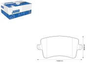 фото thumb №1, Гальмівні колодки гальмівні керамічні audi a4 a4 allroad a5