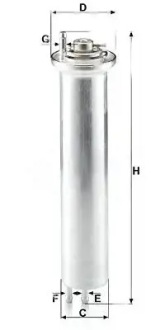 Купити Фільтр пального wk 532 mann-filter alpina bmw 5 7, фото thumb