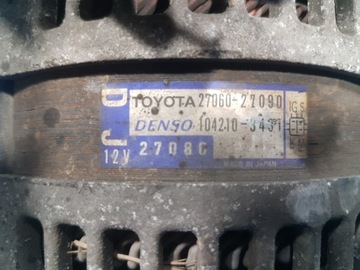 фото thumb №9, Toyota corolla verso i рестайлінг 2.0 d4d генератор 27060-27090