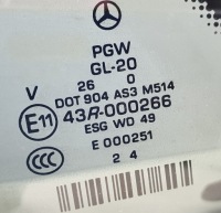 фото thumb №2, Стекло левый задняя откидная mercedes r lift w251