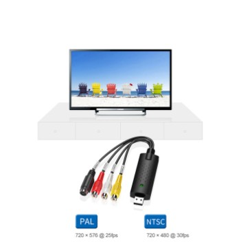 USB2.0 VIDEO PRZEJŚCIÓWKI KONWERTER VHS NA CYFROWY