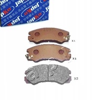 фото thumb №1, Тормозные колодки тормозные перед do opel frontera b 2.2 dti