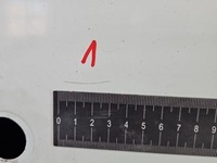 фото thumb №3, Дверь зад левая распашные opel vivaro 01-06 белый 10u