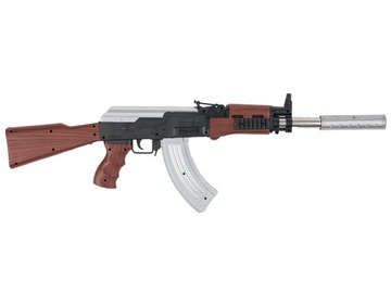 ВИНТОВКА ШАРОВАЯ ПИСТОЛЕТ AK47 ИМИТАЦИЯ ШАРОВОГО ПИСТОЛЕТА В БЕСПЛАТНОЙ РЕПЛИКЕ 6 ММ