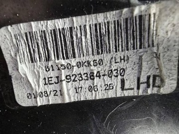 фото thumb №16, Toyota hilux viii рестайлінг 20- 1ej-923364-030 лампа передня перед ліва звичайна