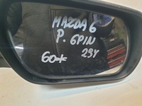 фото thumb №7, Дзеркало праве 6 pin mazda 6 gg 2004 rok код лакофарбового покриття 29y